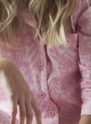 Pyjama femme coton rose