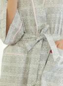 Kimono court gris