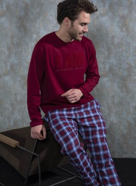 Pyjama à carreaux en coton